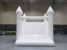 Load image into Gallery viewer, White Gorgeous Inflatable Wedding Bouncer Outdoor Bounce House Jumping Bouncy Castle For Kids Birthday Party
