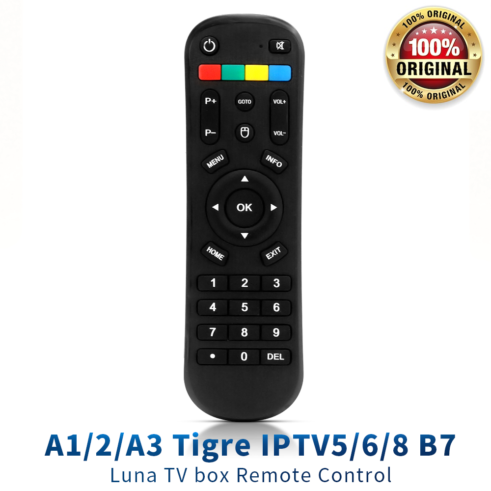 Original A1 A2 Tigre IPTV 5 6 TV Remote Control A1 A2 A3 B7 Tigre  TV Box IPTV5 Plus+ IPTV6 IPTV8 TVbox Remote Control